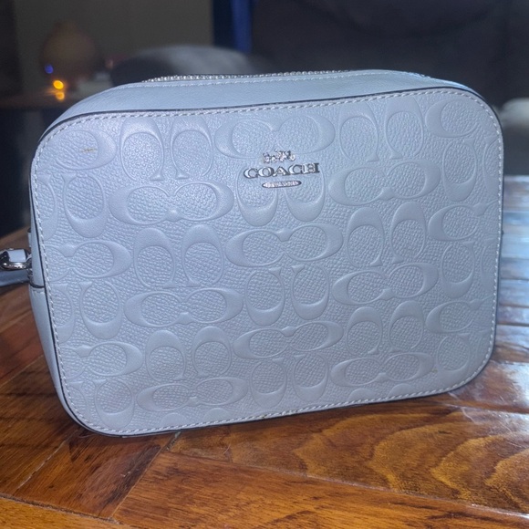 Coach Handbags - Small baby blue coach cross body